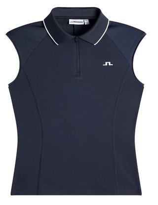 J.Lindeberg Lei Damen Polo, JL Navy