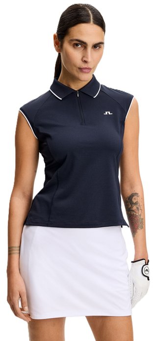 J.Lindeberg Lei Damen Polo, JL Navy