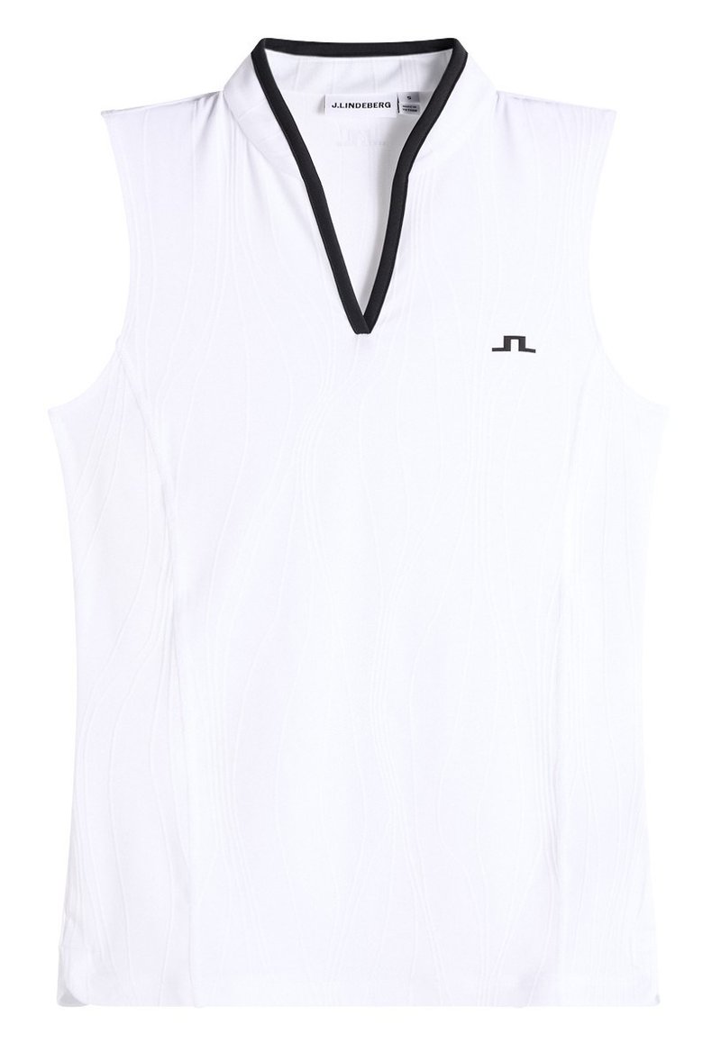 J.Lindeberg Mila Sleeveless Damen Poloshirt, weiss