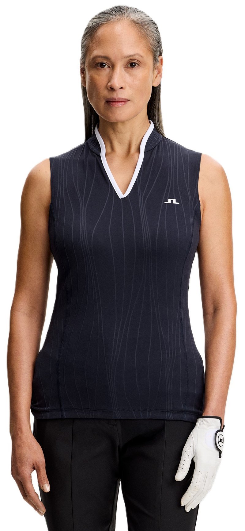 J.Lindeberg Mila Sleeveless Damen Poloshirt, JL Navy