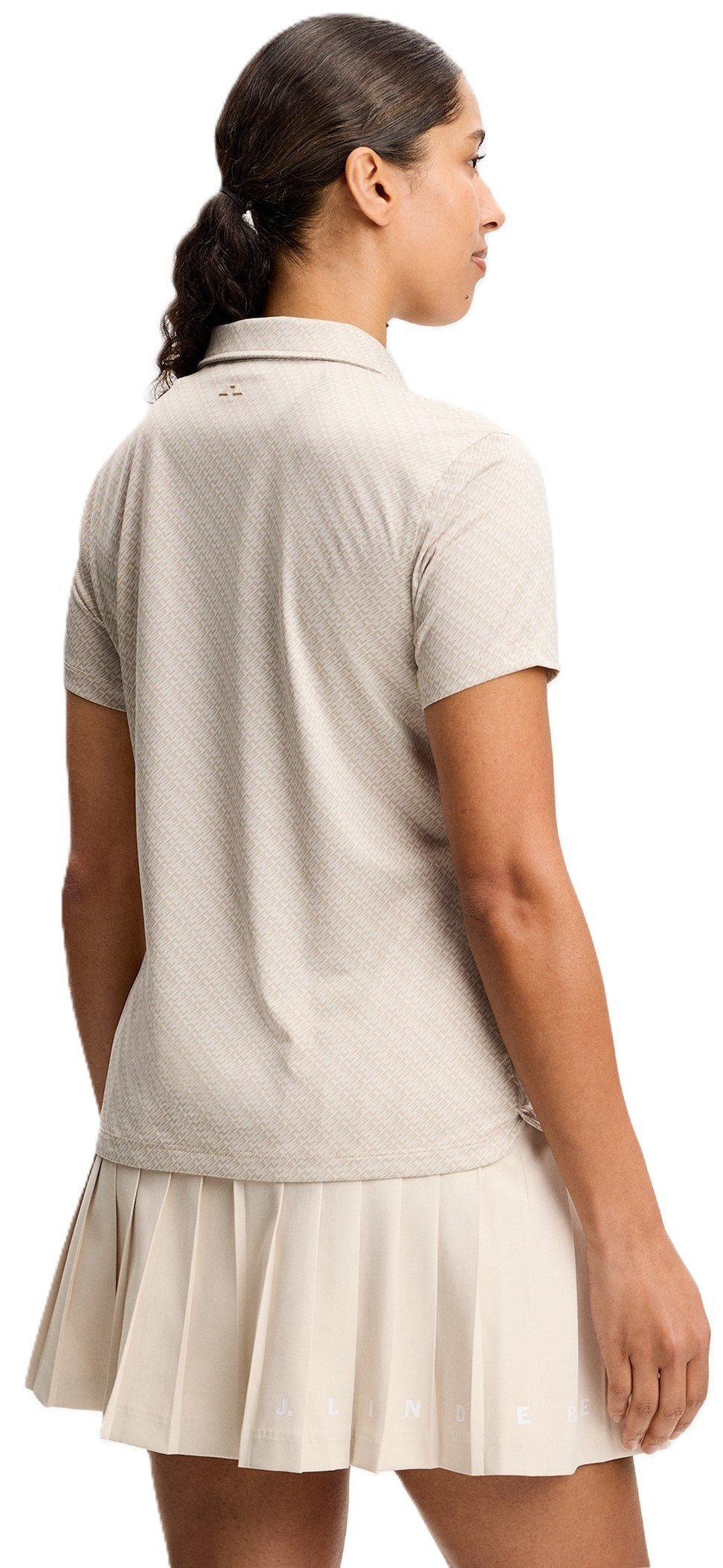 J.Lindeberg Caitlyn Damen Polo, flight bridge moonbeam