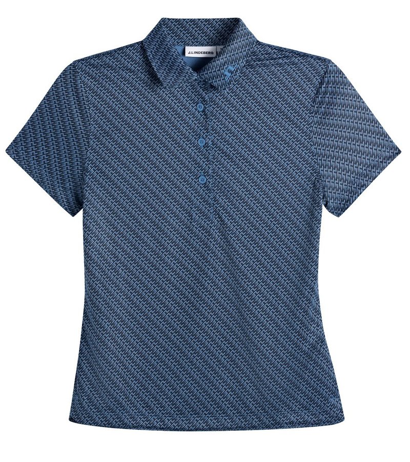 J.Lindeberg Caitlyn Damen Polo, flight bridge navy fed
