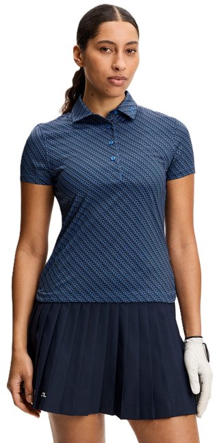 J.Lindeberg Caitlyn Damen Polo, flight bridge navy fed