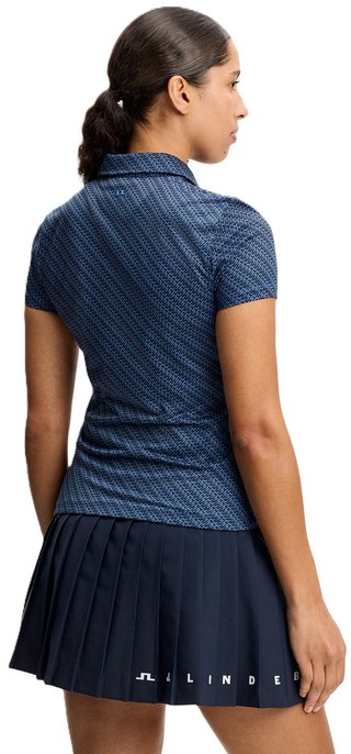 J.Lindeberg Caitlyn Damen Polo, flight bridge navy fed