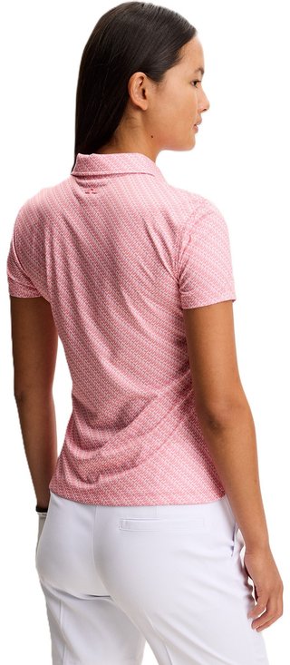 J.Lindeberg Caitlyn Damen Polo, flight bridge flamingo