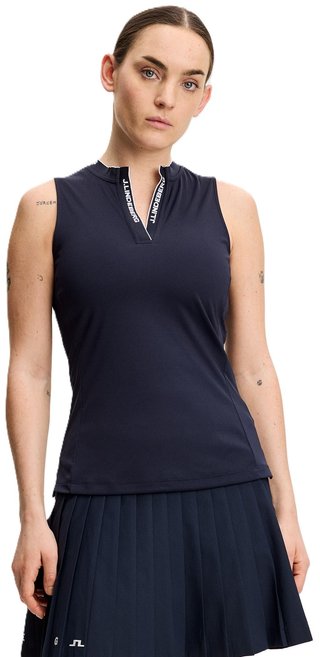 J.Lindeberg Leya Sleeveless Damen Poloshirt, JL Navy