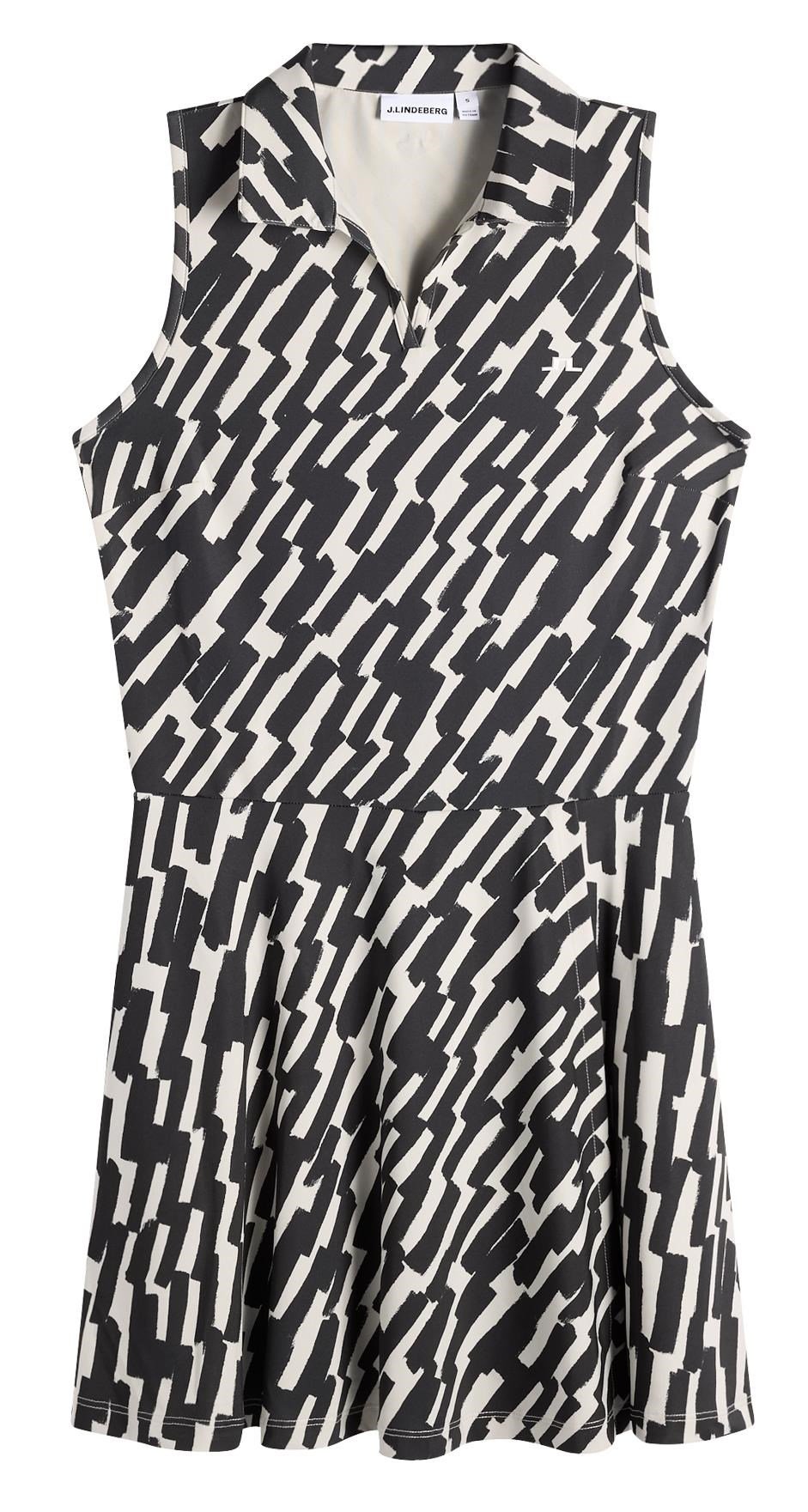 J.Lindeberg Dana Printed Damen Golfkleid, oak moonbeam