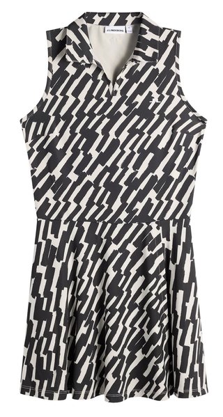 J.Lindeberg Dana Printed Damen Golfkleid, oak moonbeam