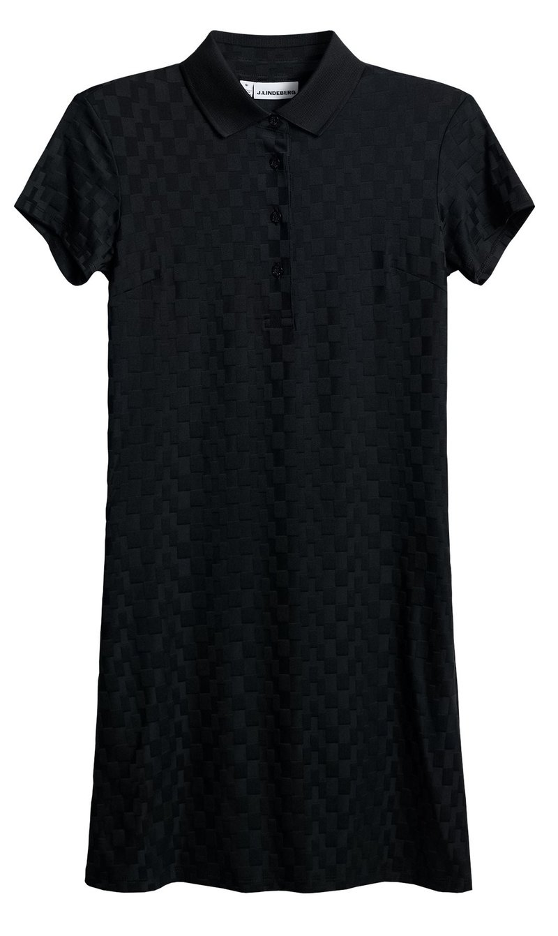J.Lindeberg Dally Damen Golfkleid, schwarz