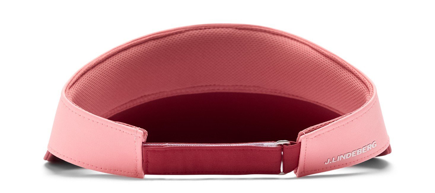J.Lindeberg Ada Wide Damen Visor, flamingo plume
