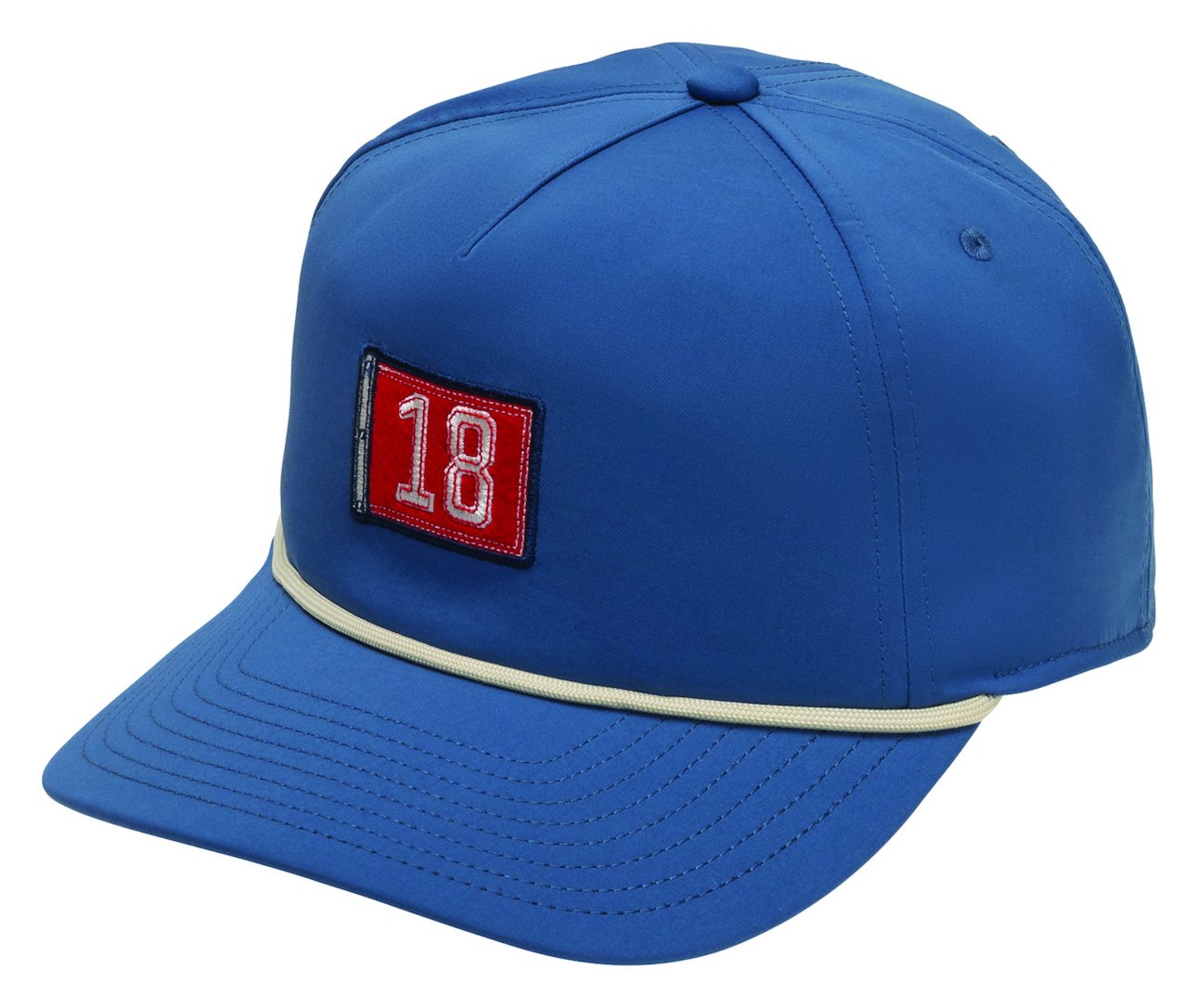 FootJoy FJ Panel - 18th Hole Unisex Cap, blau