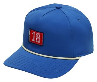 FootJoy FJ Panel - 18th Hole Unisex Cap, blau