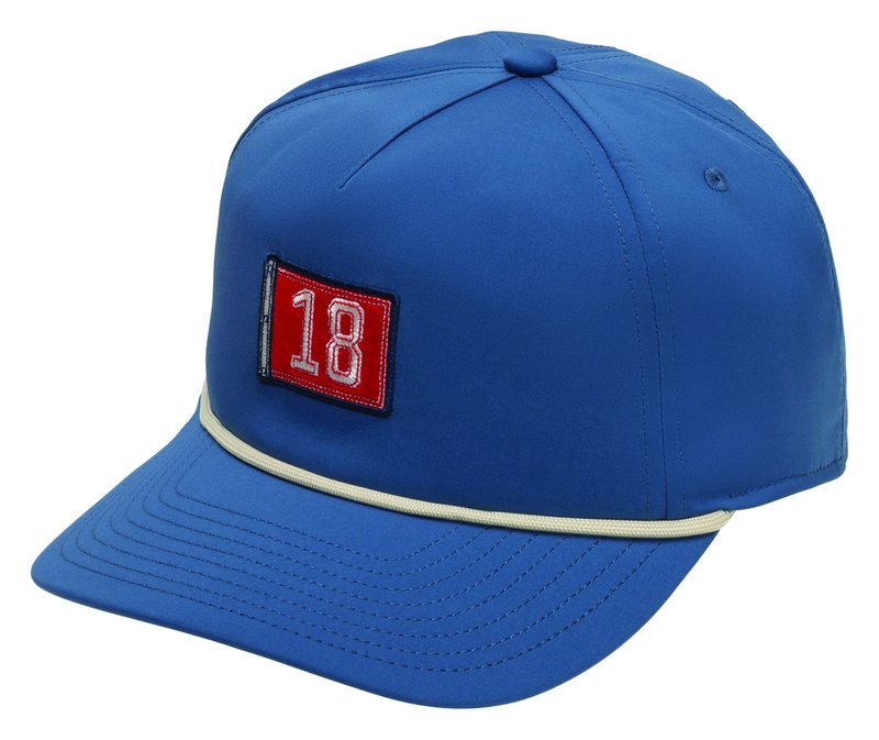FootJoy FJ Panel - 18th Hole Unisex Cap, blau