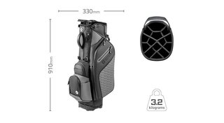 LIMITED - Motocaddy EliteFLEX Standbag, weiss/schwarz