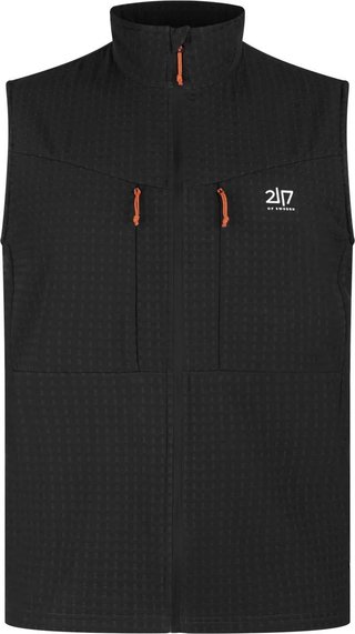 2117 of Sweden Mellom 3D Softshell Herren Weste, schwarz