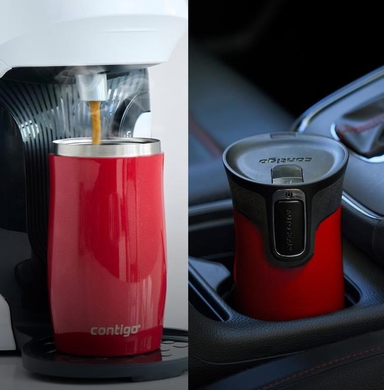 Contigo West Loop Mini Thermobecher, 300 ml, berry