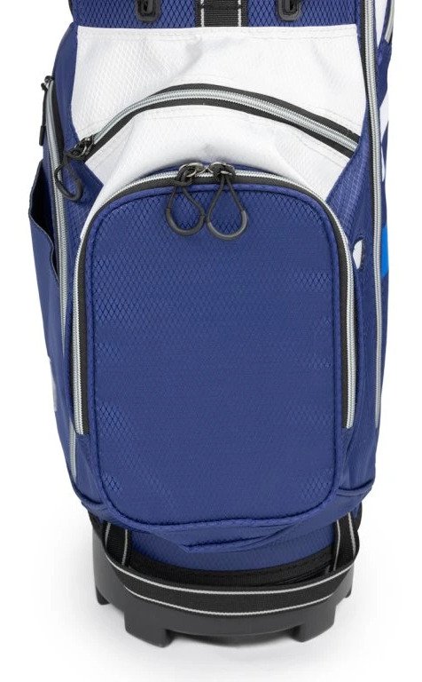U.S. Kids Golf TS5-66 Stand Bag 33", Navy/White