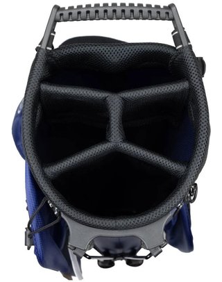 U.S. Kids Golf TS5-66 Stand Bag 33", Navy/White