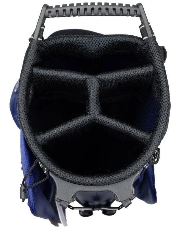 U.S. Kids Golf TS5-66 Stand Bag 33", Navy/White