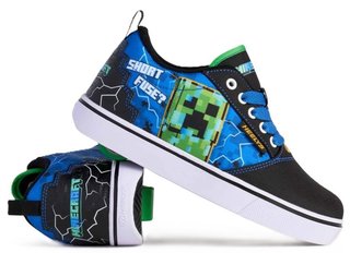 Heelys Minecraft Kama HE04212102 Kinder Golfschuhe, weiß/schwarz/grün