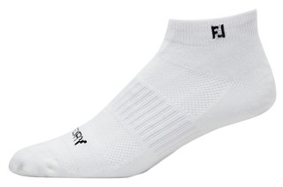 FootJoy ProDry Lightweight Sport Herren Socken, weiß, EU 39-46 (3 Paar)