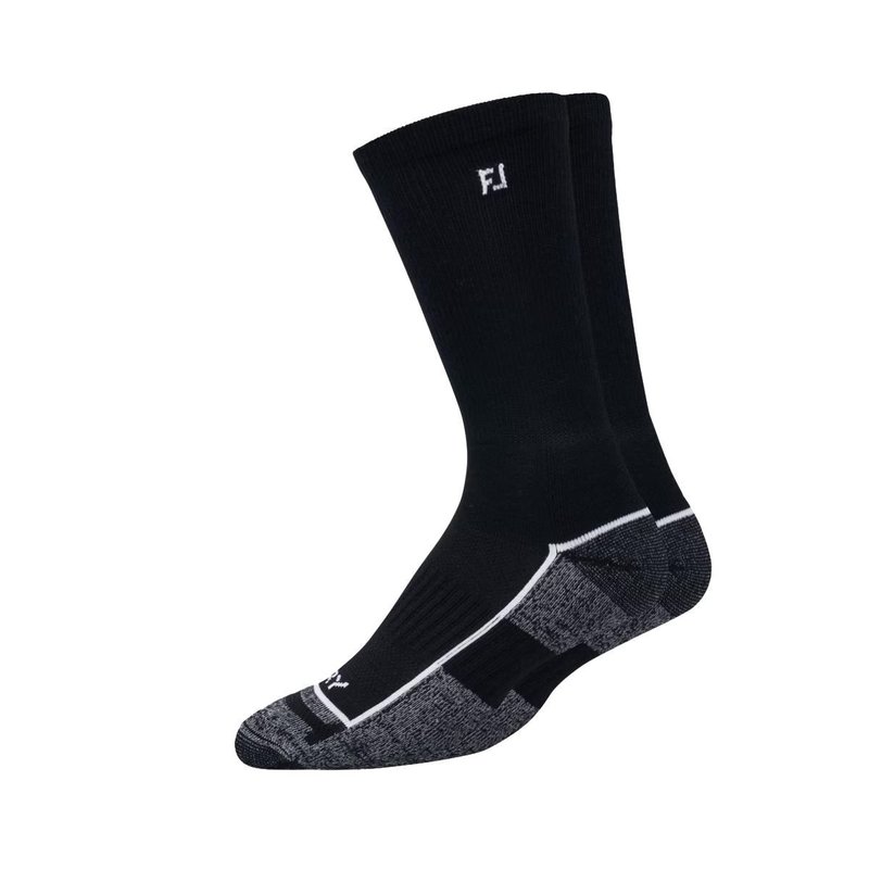 FootJoy ProDry Crew Herren Socken, schwarz, EUR 39-46 (Paar)