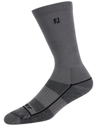 FootJoy ProDry Crew Herren Socken, grau, EUR 39-46 (Paar)