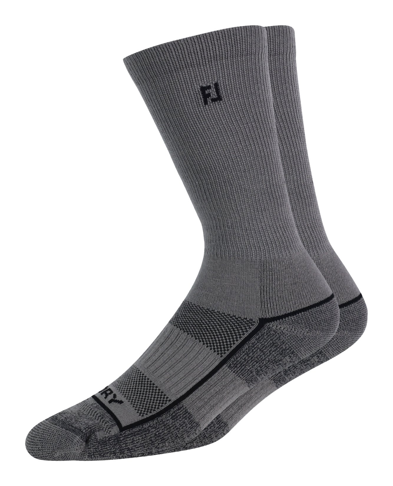 FootJoy ProDry Crew Herren Socken, grau, EUR 39-46 (Paar)