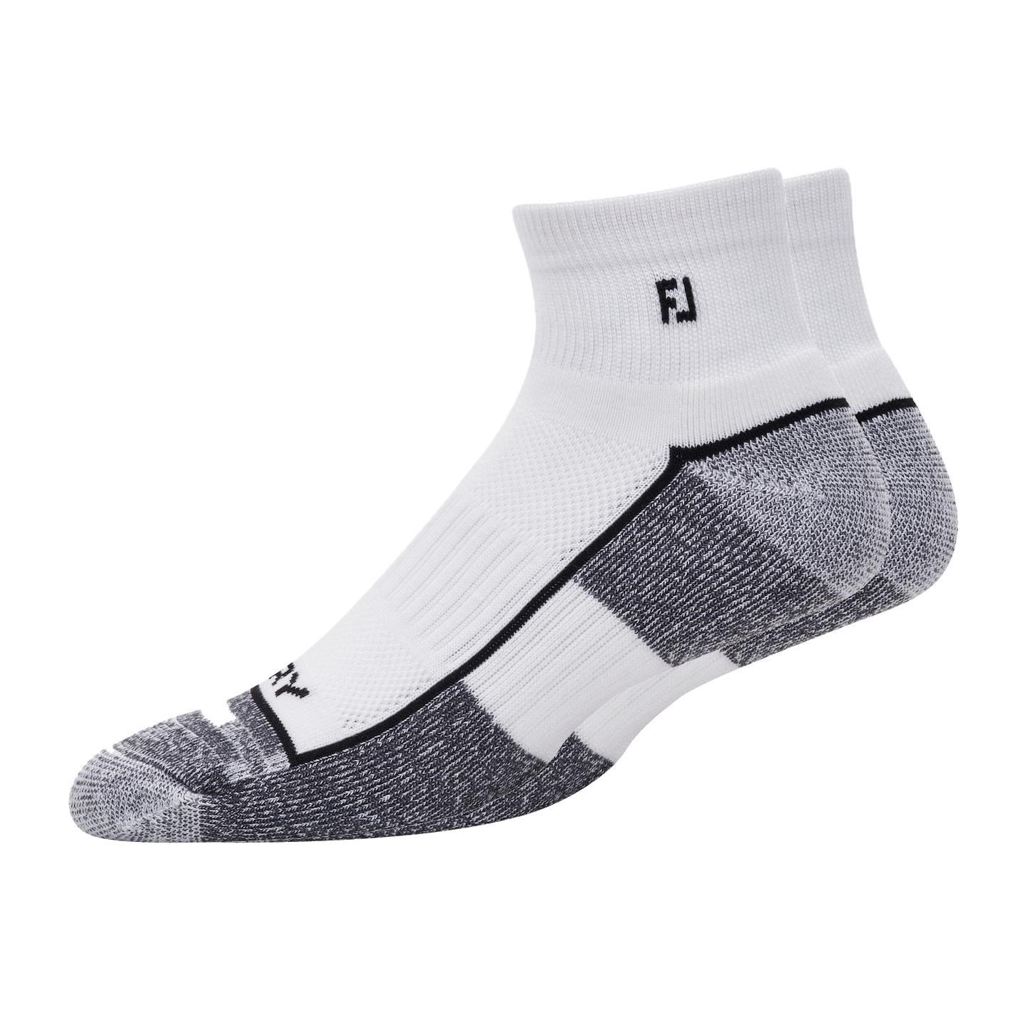 FootJoy ProDry Quarter Herren Socken, weiß