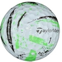 TaylorMade SpeedSoft Ink Golfbälle, mix colors (blau, grün, orange, pink)