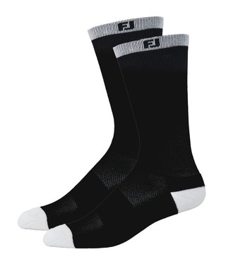 FootJoy ProDry Junior Crew Kindersocken, Paar, schwarz