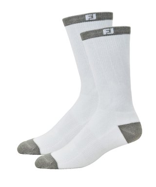 FootJoy ProDry Junior Crew Kindersocken, Paar, weiss