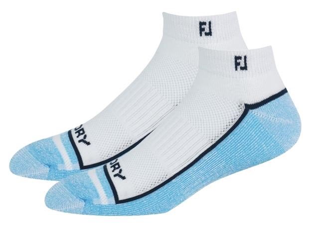 FootJoy ProDry Sport Herren Socken, 1Paar, weiss/blau