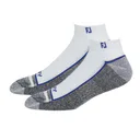 FootJoy ProDry Sport Herren Socken, 1Paar, weiss/lila