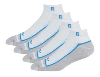 FootJoy ProDry Sport Herren Socken, 1Paar, weiss/blau