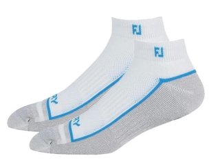 FootJoy ProDry Sport Herren Socken, 1Paar, weiss/blau