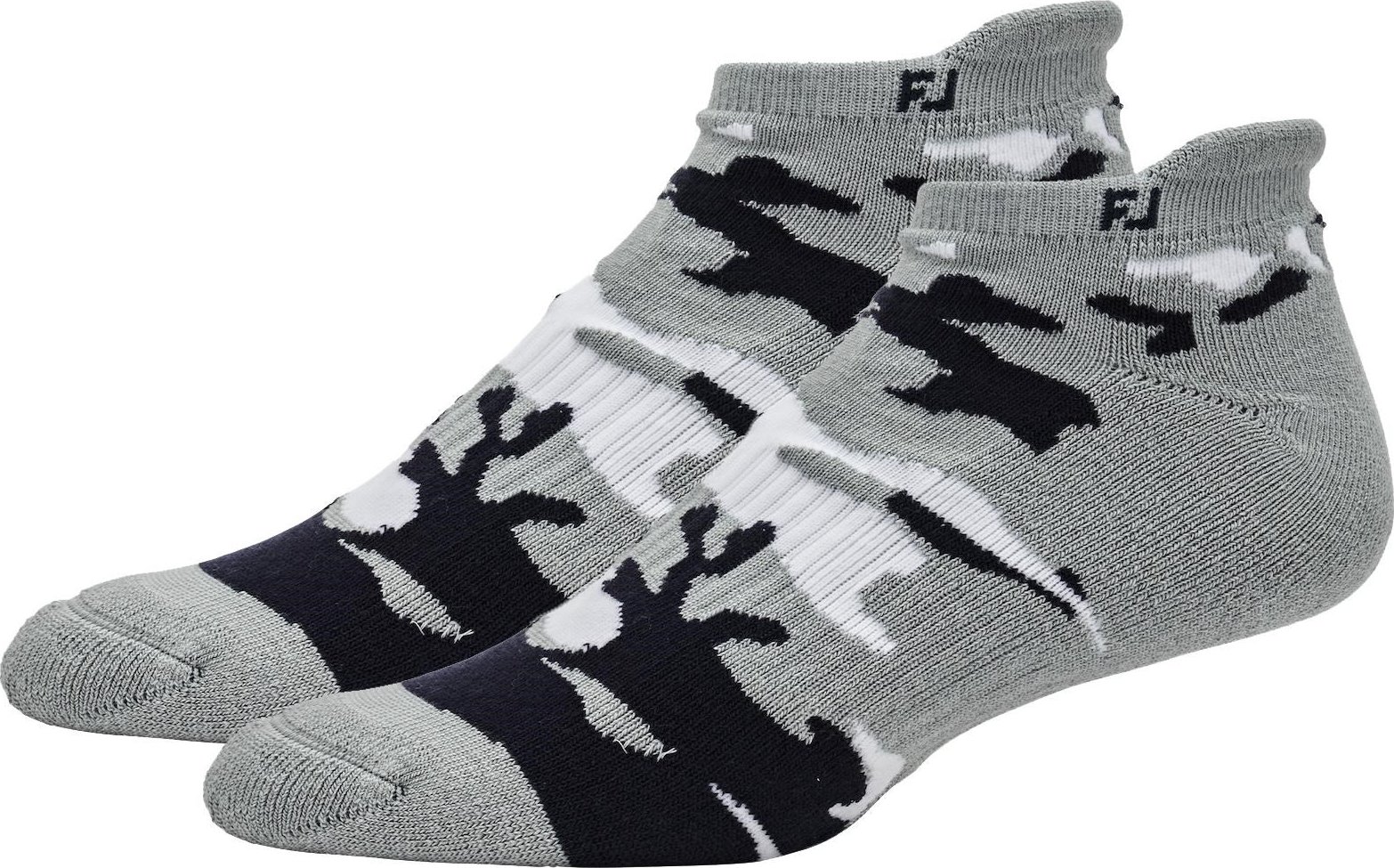 FootJoy ProDry Roll-Tab Herren Socken, grau