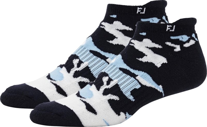 FootJoy ProDry Roll-Tab Herren Socken, Navy Camo