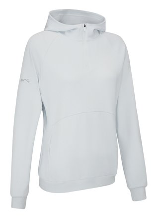 Ping Rhona Textured Damen Sweatshirt, soft grau