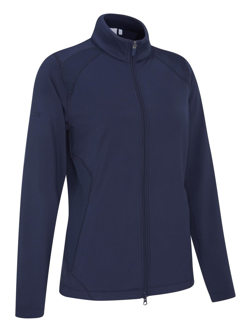 Ping Eda Lightweight Full Zip Damenjacke, dunkelblau