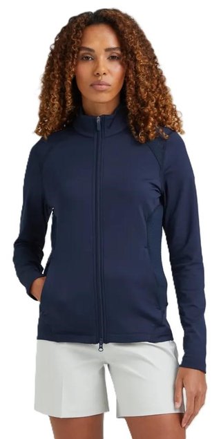 Ping Eda Lightweight Full Zip Damenjacke, dunkelblau