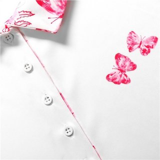 Fashion Sports Wear Tirana Pink Damen Poloshirt, weiss/rosa