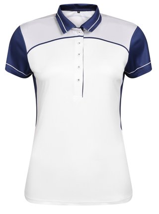 Fashion Sports Wear Accra Damen Poloshirt, weiss
