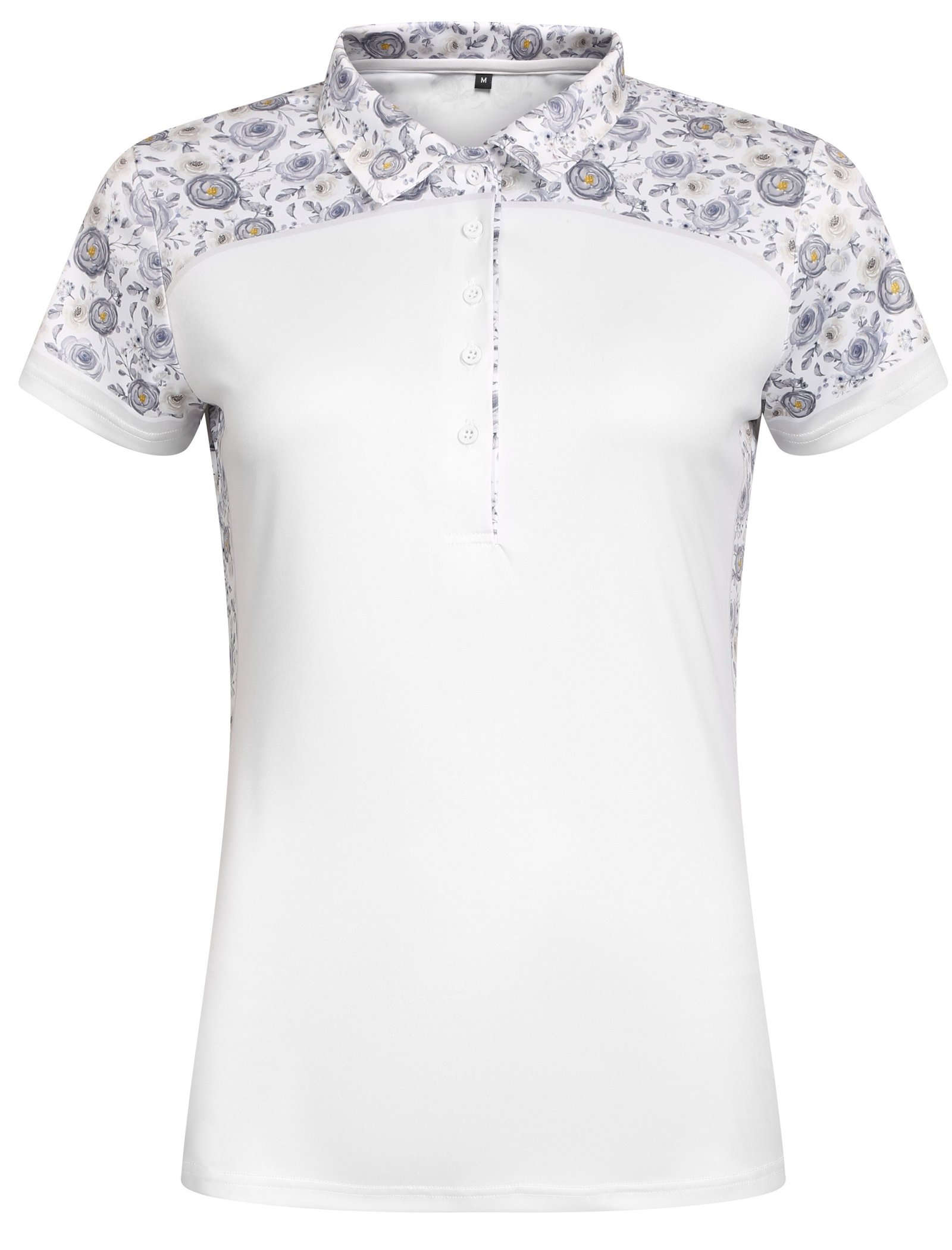 Fashion Sports Wear Charlote Damen Poloshirt, weiss