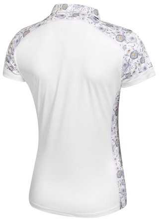 Fashion Sports Wear Charlote Damen Poloshirt, weiss