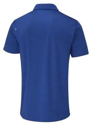 Ping Claude Camo Mesh Herren Poloshirt, inky