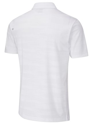 Ping Claude Camo Mesh Herren Poloshirt, weiss