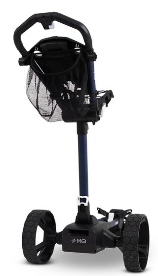 MGI E-Boost hybrid golf trolley 2026 elektrischer Trolley, matt navy