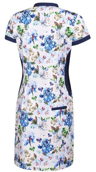 Fashion Sports Wear Tampere Golfkleid, weiss/blau