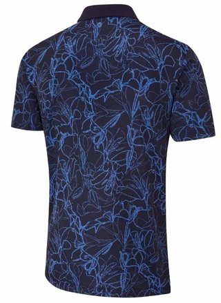Ping Orlando Herren Poloshirt, navy/bright cobalt